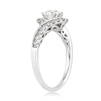 1.35ct Round Brilliant Cut Diamond Engagement Ring