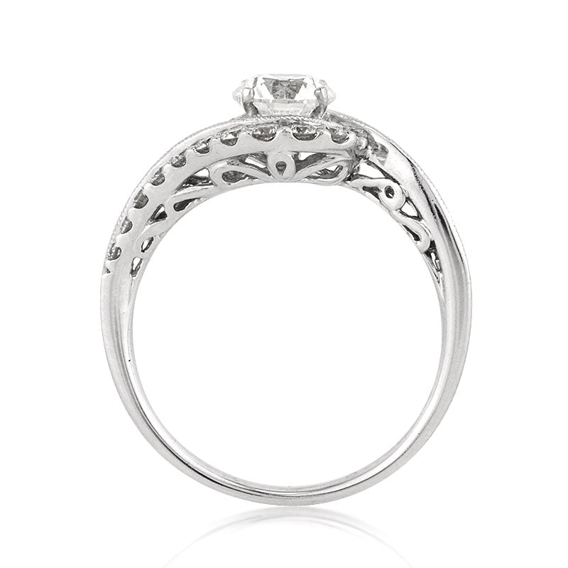 1.35ct Round Brilliant Cut Diamond Engagement Ring