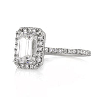 2.40ct Emerald Cut Diamond Engagement Ring