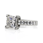 4.41ct Princess Cut Diamond Engagement Ring