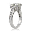 4.41ct Princess Cut Diamond Engagement Ring