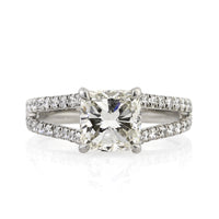 2.80ct Cushion Cut Diamond Engagement Ring