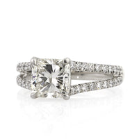 2.80ct Cushion Cut Diamond Engagement Ring