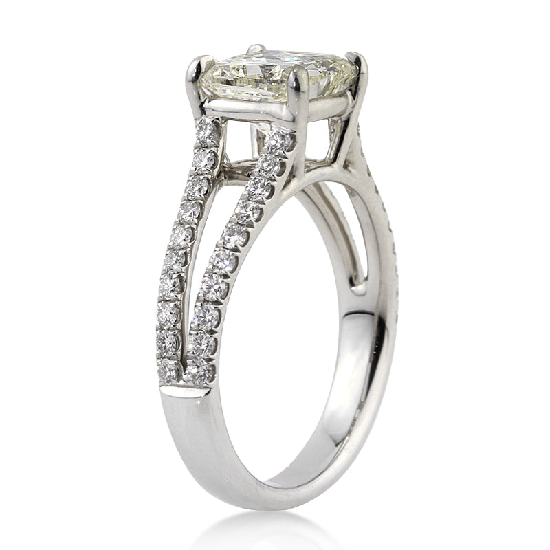 2.80ct Cushion Cut Diamond Engagement Ring