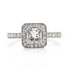 2.36ct Princess Cut Diamond Engagement Ring