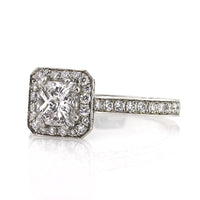 2.36ct Princess Cut Diamond Engagement Ring