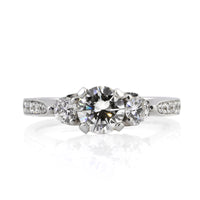 1.26ct Round Brilliant Cut Diamond Engagement Ring