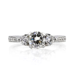 1.26ct Round Brilliant Cut Diamond Engagement Ring