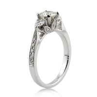 1.26ct Round Brilliant Cut Diamond Engagement Ring