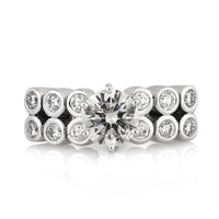 2.20ct Round Brilliant Cut Diamond Engagement Ring