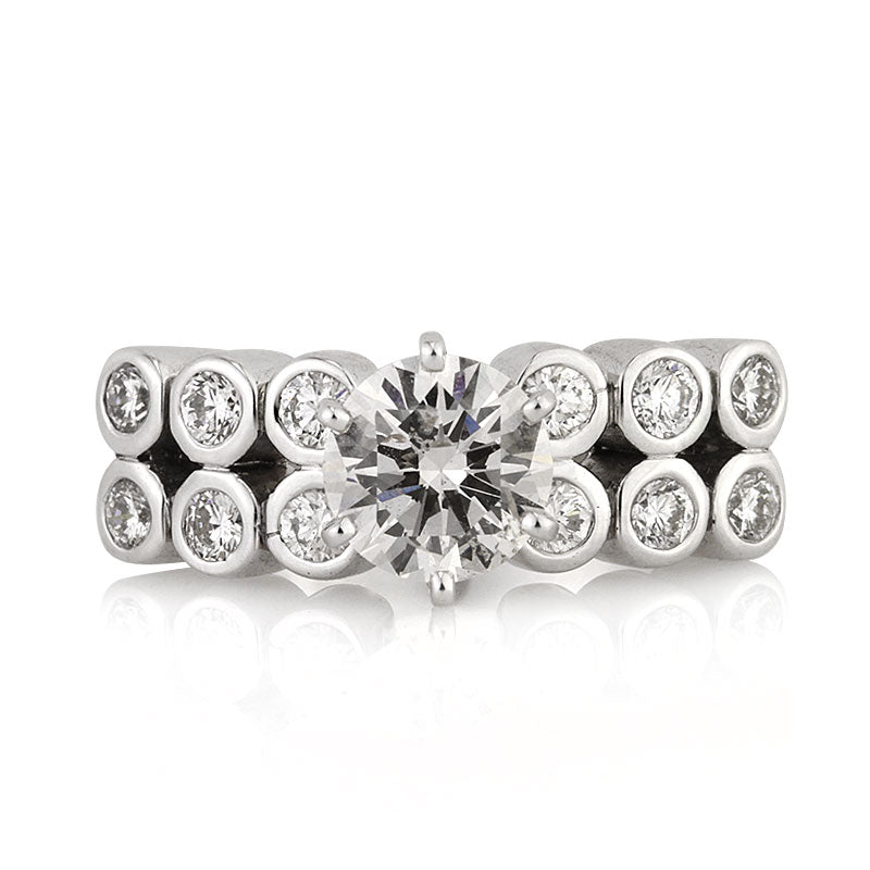 2.20ct Round Brilliant Cut Diamond Engagement Ring