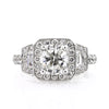 3.28ct Radiant Cut Diamond Engagement Ring