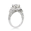 3.28ct Radiant Cut Diamond Engagement Ring