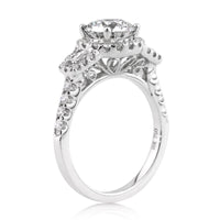 2.37ct Round Brilliant Cut Diamond Engagement Ring