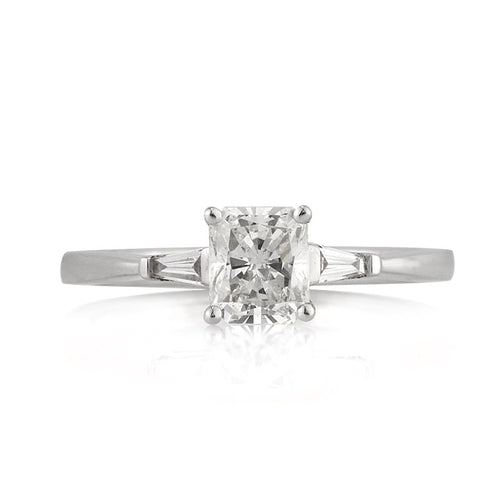 1.03ct Radiant Cut Diamond Engagement Ring