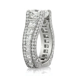 7.78ct Cushion Cut Diamond Engagement Ring