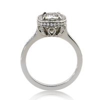 1.91ct Cushion Cut Diamond Engagement Ring