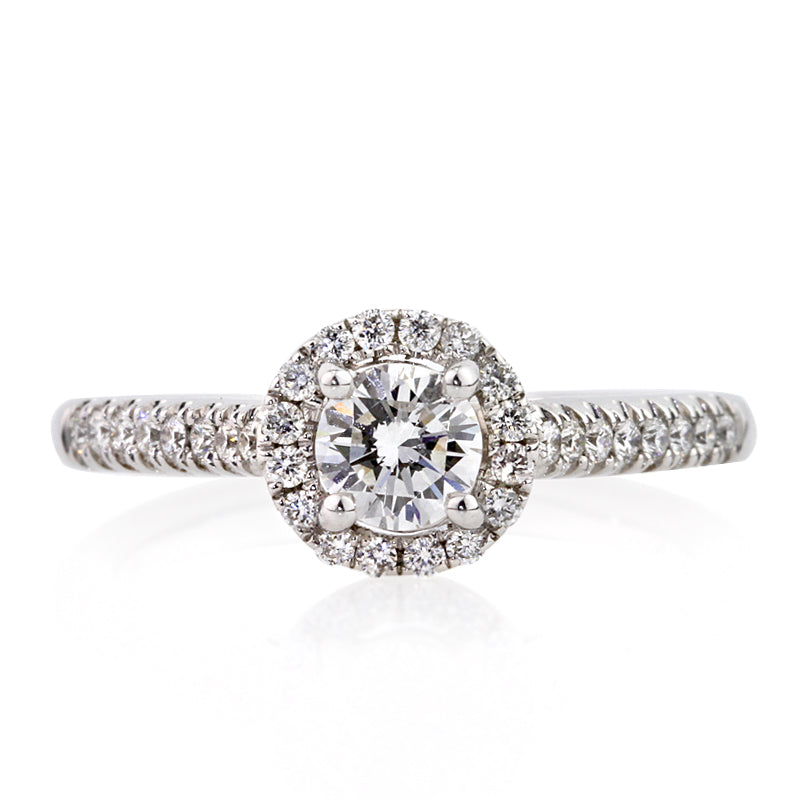 1.10ct Round Brilliant Cut Diamond Engagement Ring