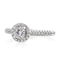 1.10ct Round Brilliant Cut Diamond Engagement Ring