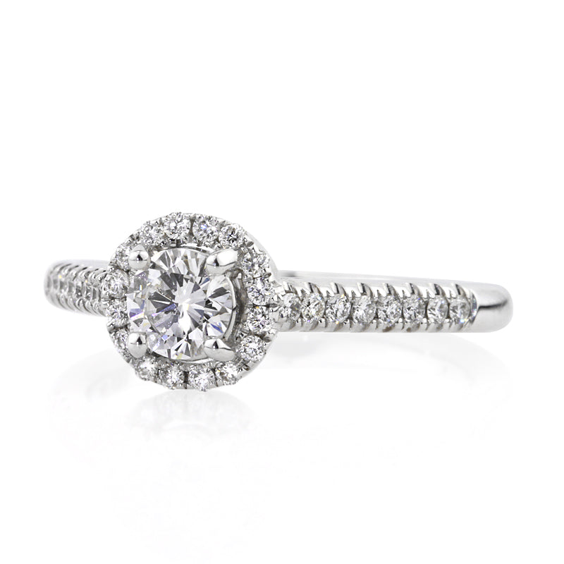 1.10ct Round Brilliant Cut Diamond Engagement Ring