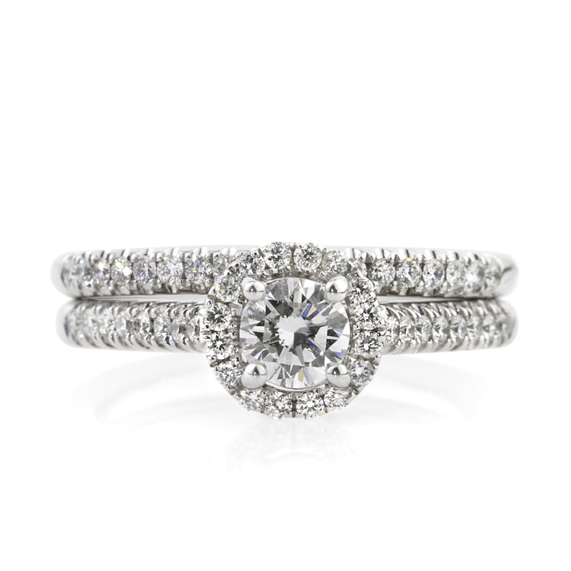 1.10ct Round Brilliant Cut Diamond Engagement Ring
