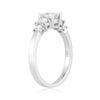 1.36ct Princess Cut Diamond Engagement Ring