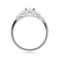 1.36ct Princess Cut Diamond Engagement Ring