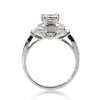 1.87ct Princess Cut Diamond Engagement Ring