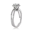 1.35ct Cushion Cut Diamond Engagement Ring