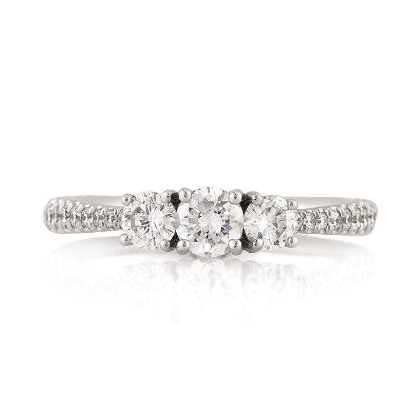 1.45ct Round Brilliant Cut Diamond Engagement Ring