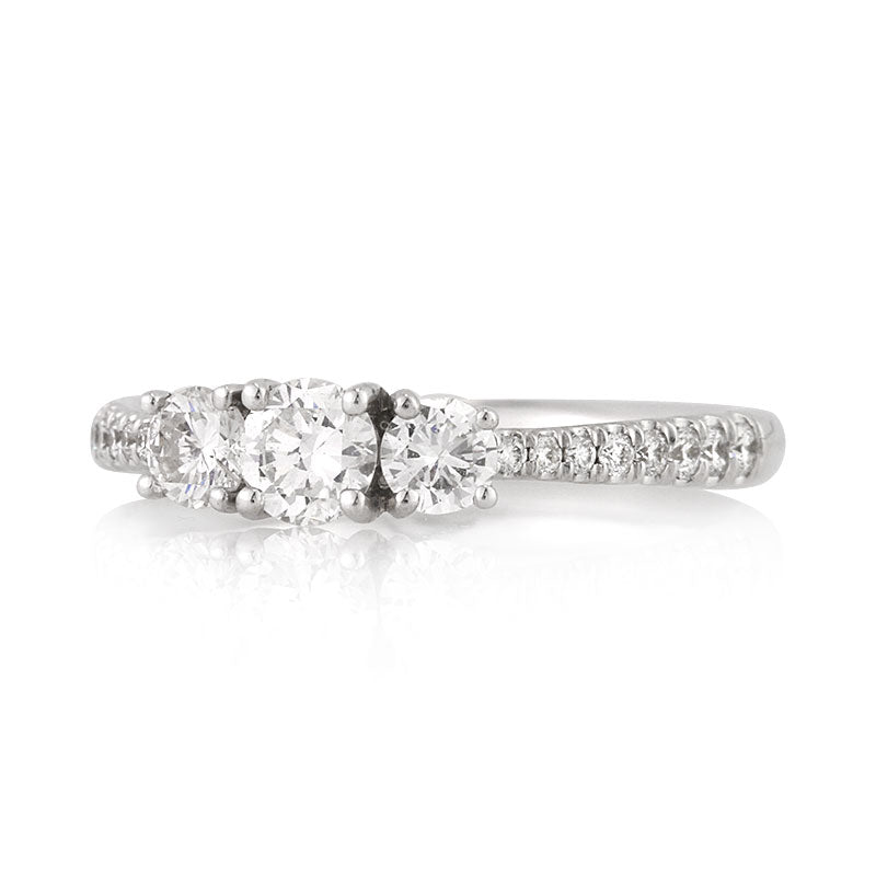 1.45ct Round Brilliant Cut Diamond Engagement Ring