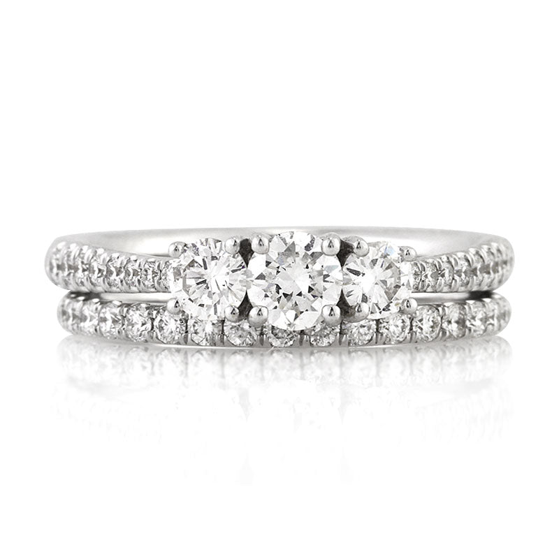 1.45ct Round Brilliant Cut Diamond Engagement Ring