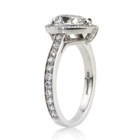 2.37ct Pear Shaped Diamond Engagement Ring