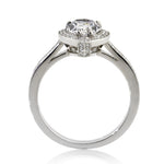 2.37ct Pear Shaped Diamond Engagement Ring