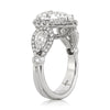 5.03ct Pear Shaped Diamond Engagement Ring