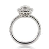 2.79ct Antique Cushion Brilliant Diamond Engagement Ring