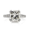 5.81ct Radiant Cut Diamond Engagement Ring