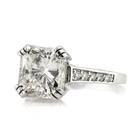 5.81ct Radiant Cut Diamond Engagement Ring