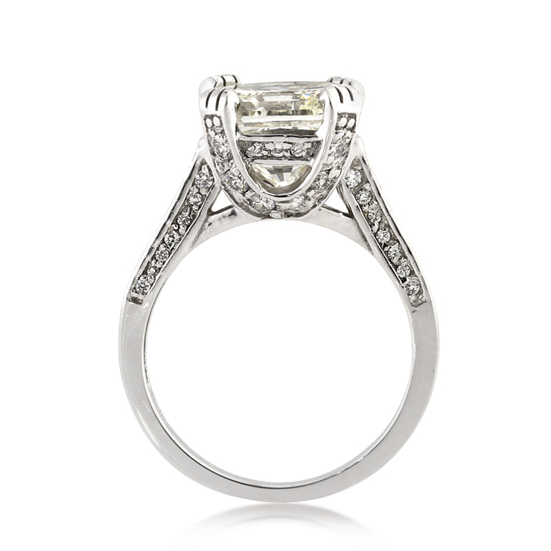 5.81ct Radiant Cut Diamond Engagement Ring