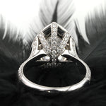 4.25ct Pear Shape Diamond Engagement Ring