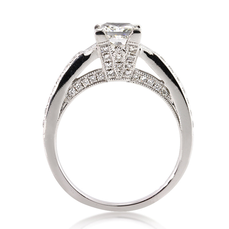 2.00ct Princess Cut Diamond Engagement Ring