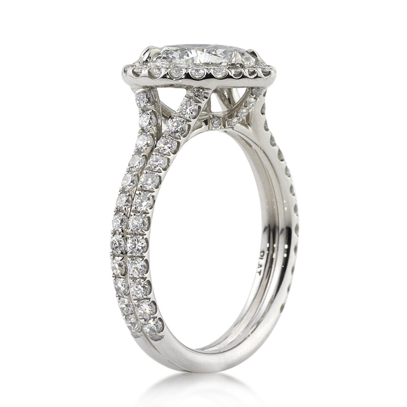 2.92ct Heart Shape Diamond Engagement Ring