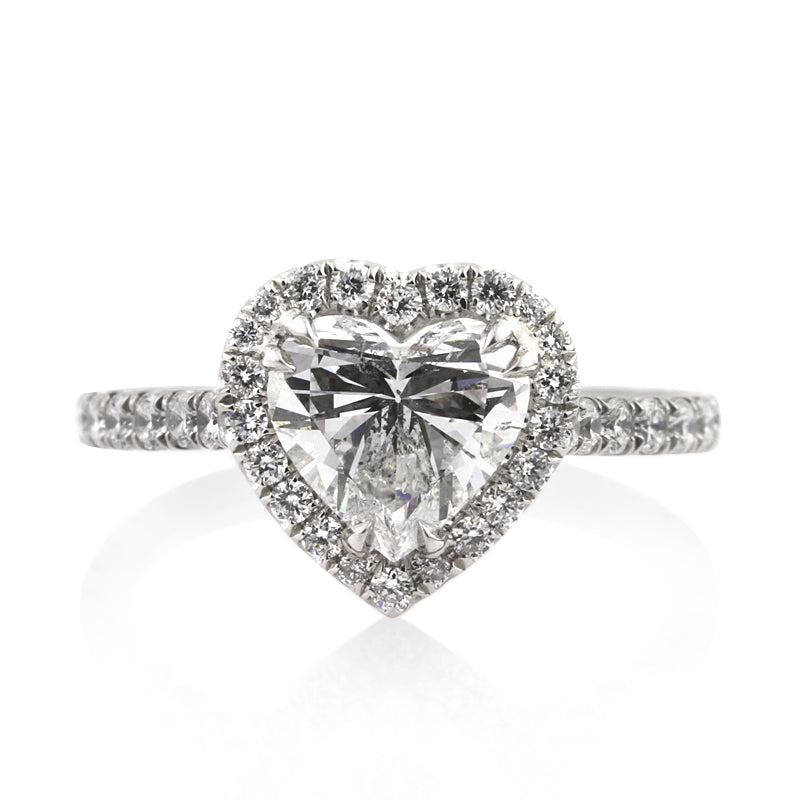 2.52ct Heart Shaped Diamond Engagement Ring