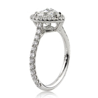 2.52ct Heart Shaped Diamond Engagement Ring