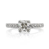 1.71ct Cushion Cut Diamond Engagement Ring