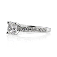 1.71ct Cushion Cut Diamond Engagement Ring