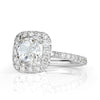 4.11ct Cushion Cut Diamond Engagement Ring