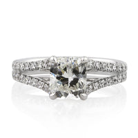 2.50ct Cushion Cut Diamond Engagement Ring