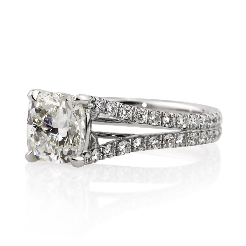 2.50ct Cushion Cut Diamond Engagement Ring