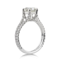 2.50ct Cushion Cut Diamond Engagement Ring